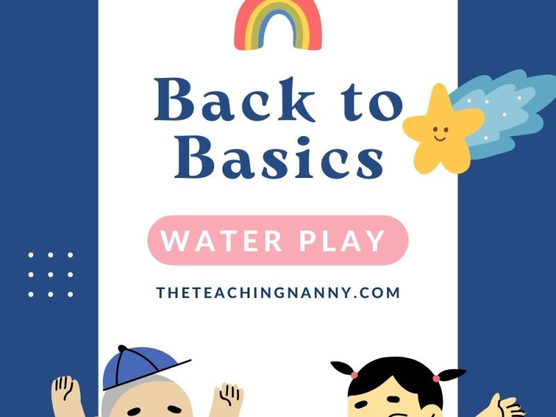 Back to Basics: Water&nbsp;Play